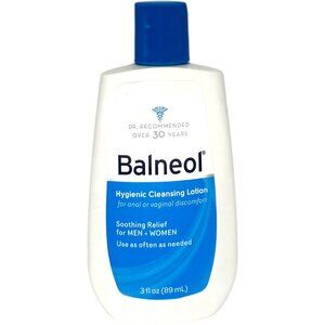 Balneol Hygienic Cleansing Lotion 3oz Gentle Soothing Cleanser